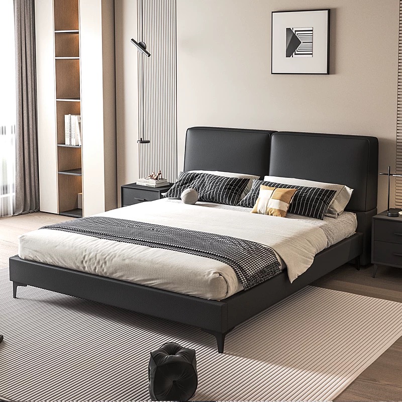 King Size Bed Frame With Storage Drawers - Modern ve Lüks Ahşap Yatak Odası