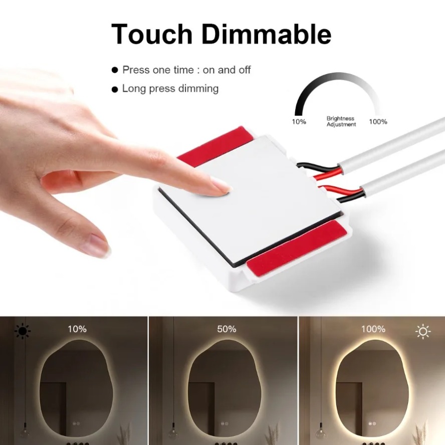 Düzenlenebilir Dokunmatik Kont - Dressing Table Vanity With Lighted Mirror incelemesi ve fiyatı