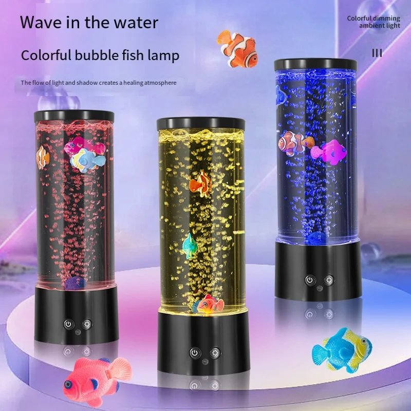 LED balık lamba ortam gece lam - Floating Nightstand With Led Light incelemesi ve fiyatı