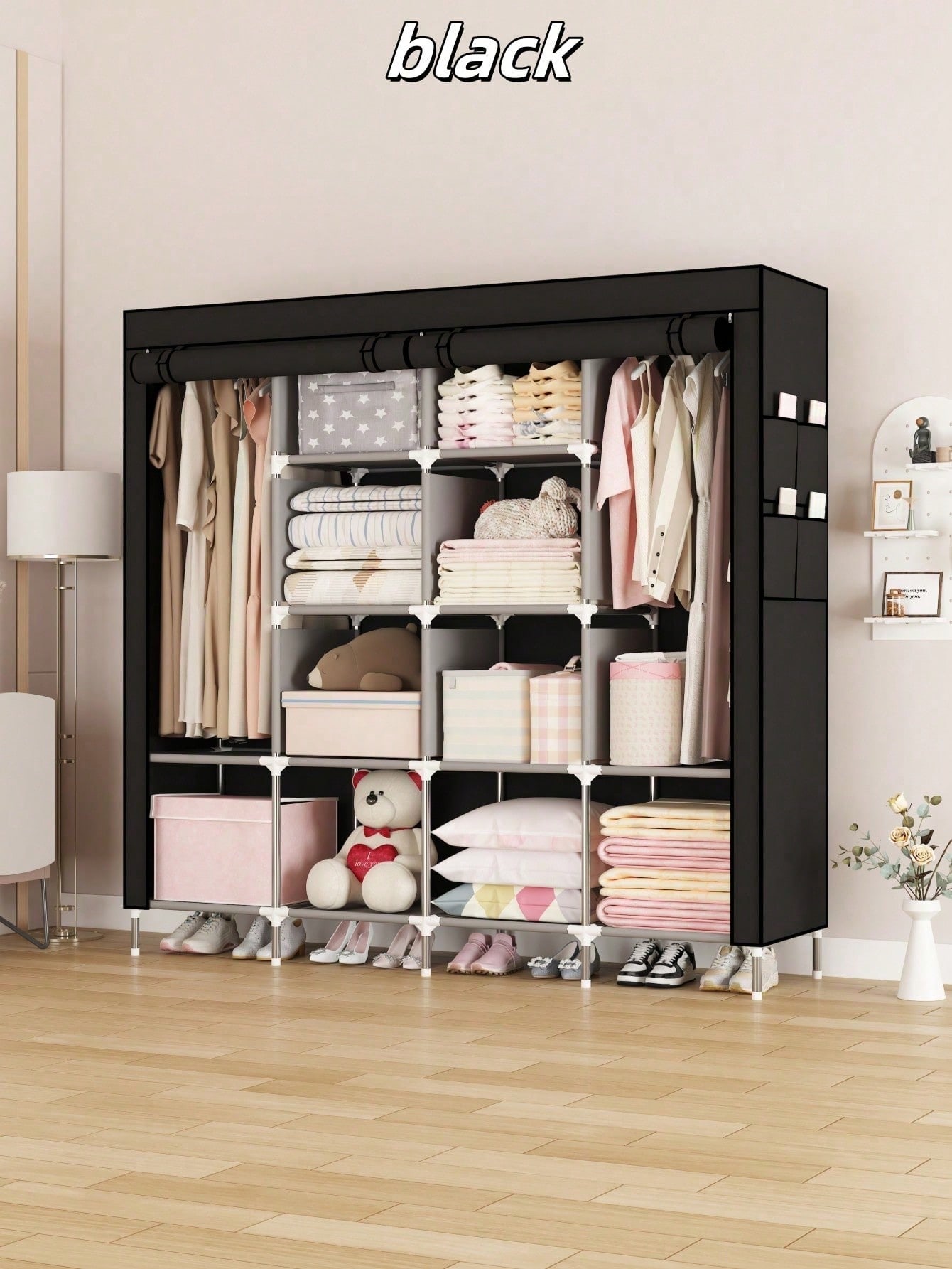 Büyük Taşınabilir Dolap Gardır - Wardrobe Closet Portable Fabric Cover incelemesi ve fiyatı