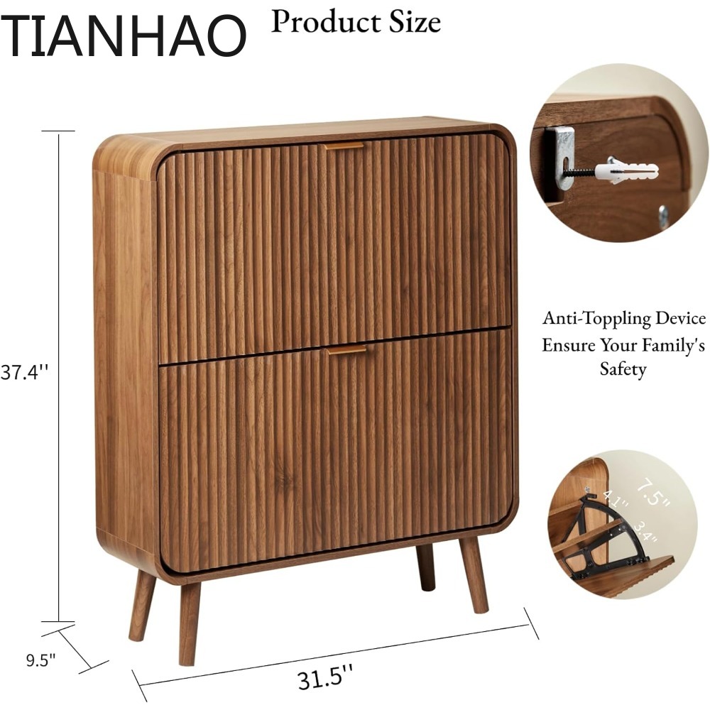 31,5 inç Oluklu Ayakkabı Dolab - Shoe Rack Cabinet Narrow Entryway incelemesi ve fiyatı