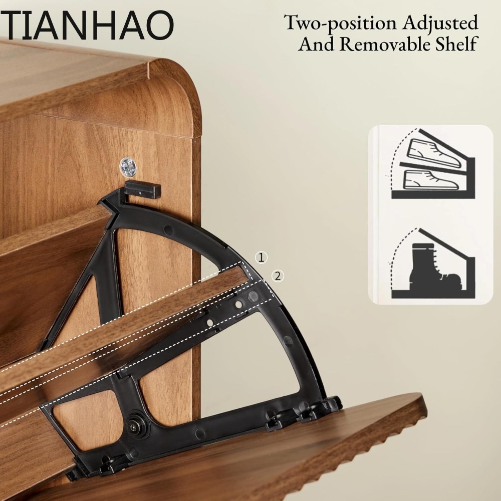 31,5 inç Oluklu Ayakkabı Dolab - Shoe Rack Cabinet Narrow Entryway incelemesi ve fiyatı